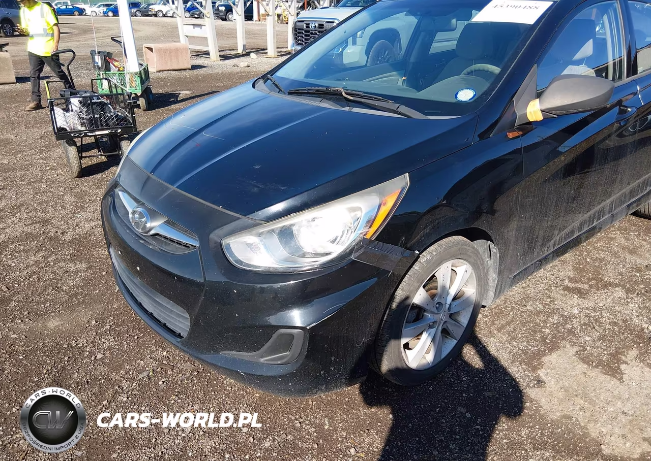 2012 Hyundai Accent Gls VIN:KMHCU4AEXCU261728 - 6