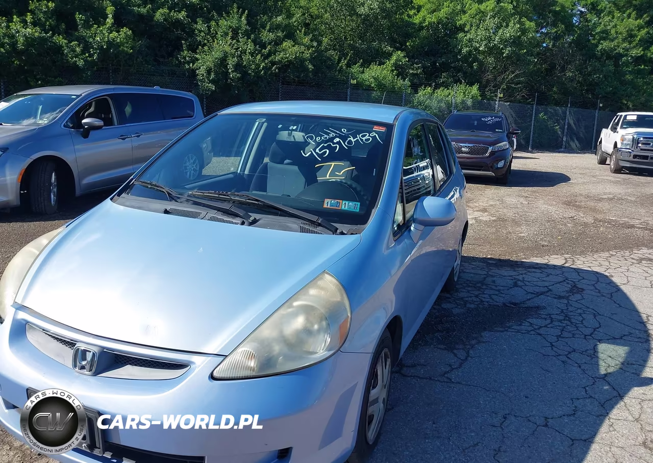 2008 Honda Fit VIN:JHMGD37498S065067 - 2