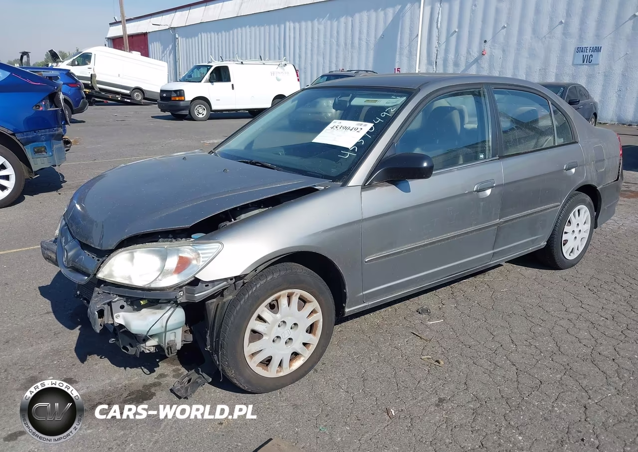 2005 Honda Civic Lx VIN:JHMES16595S000226 - 2