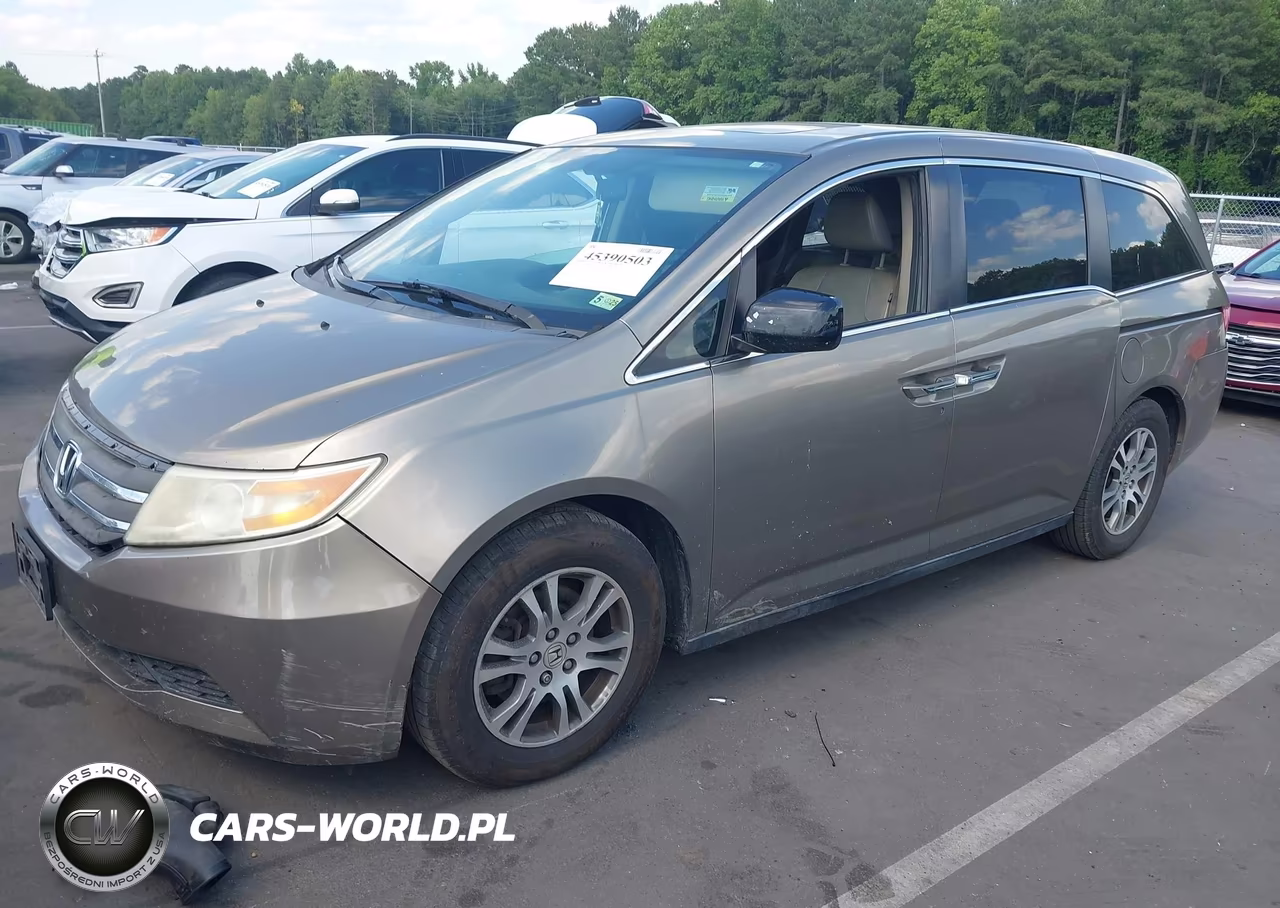 2013 Honda Odyssey Ex-L VIN:5FNRL5H64DB064263 - 2