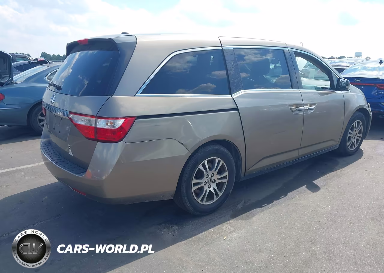 2013 Honda Odyssey Ex-L VIN:5FNRL5H64DB064263 - 4