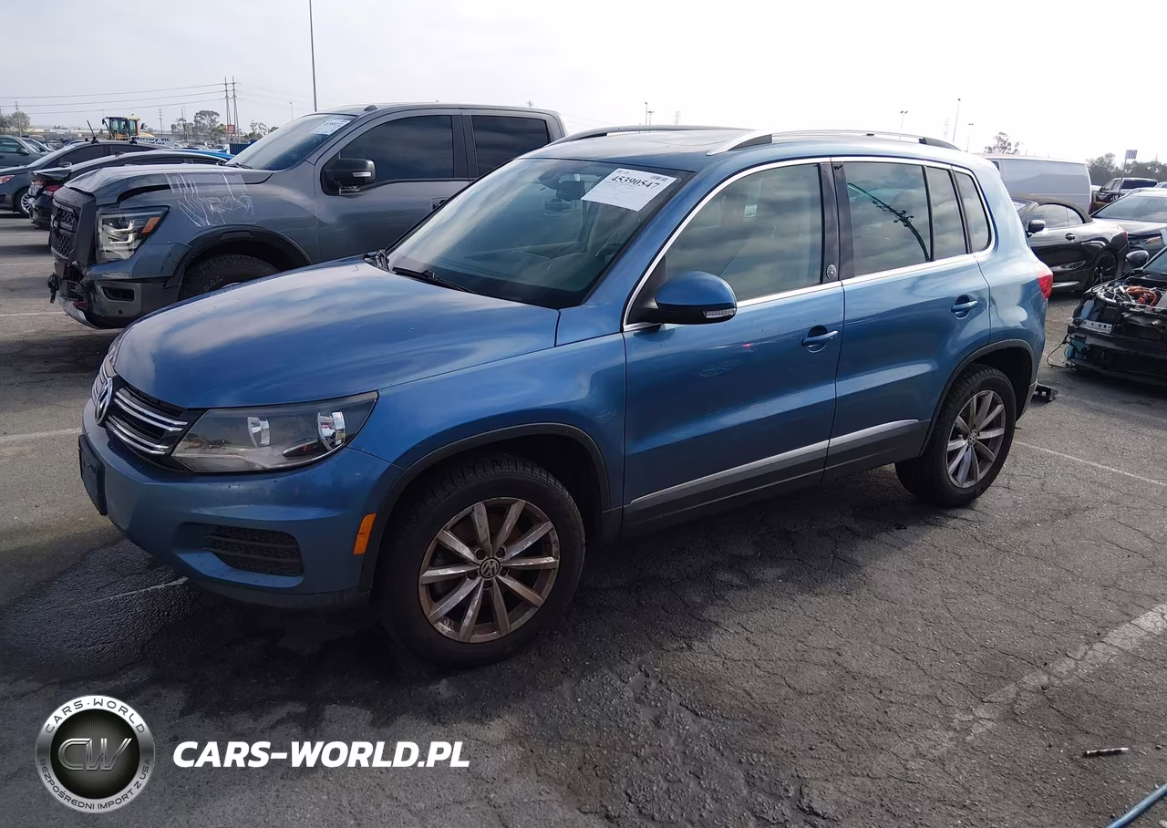 2017 Volkswagen Tiguan 2.0T Wolfsburg Edition VIN:WVGRV7AX4HW502480 - 2