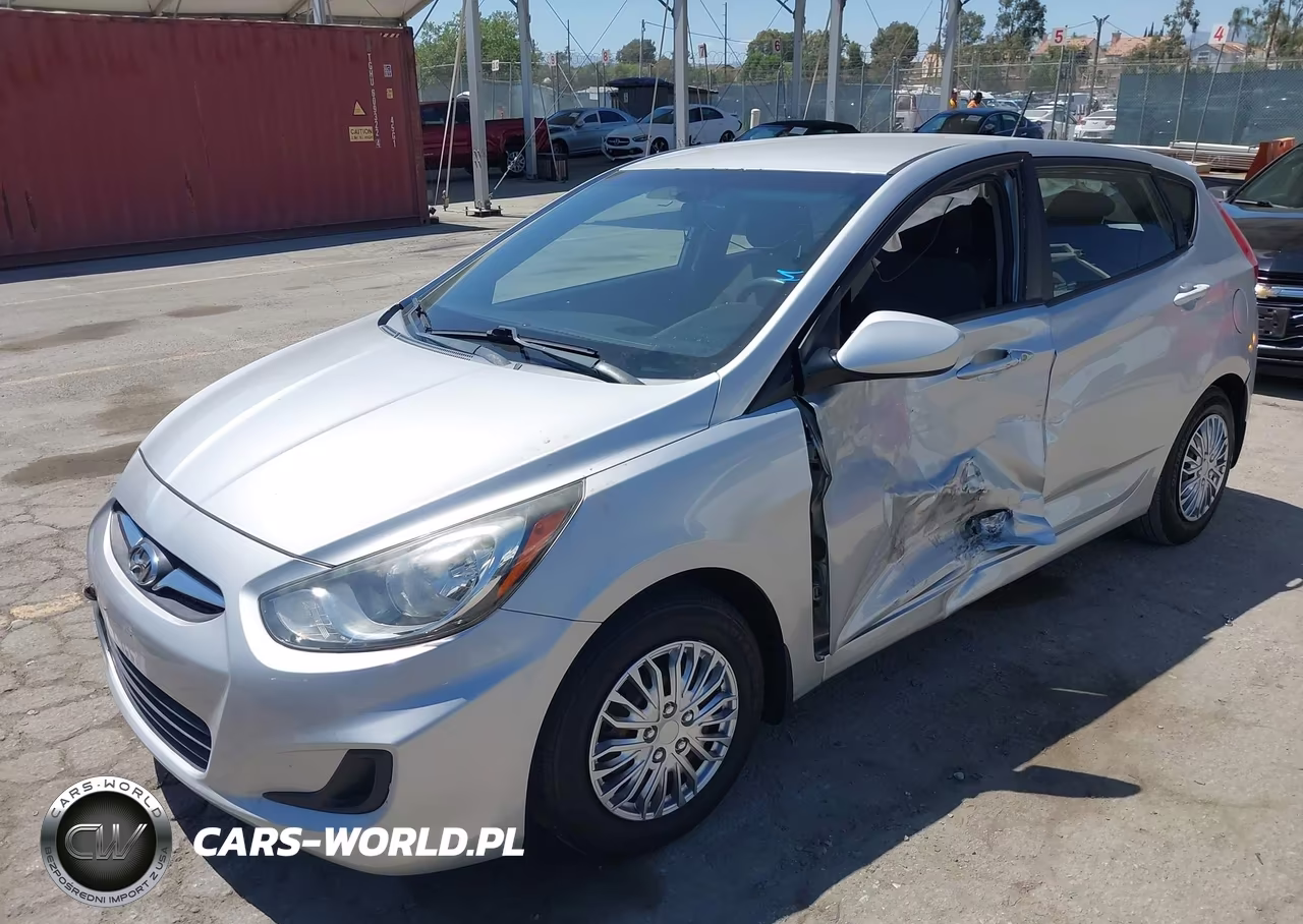 2013 Hyundai Accent Gs VIN:KMHCT5AE4DU098178 - 2
