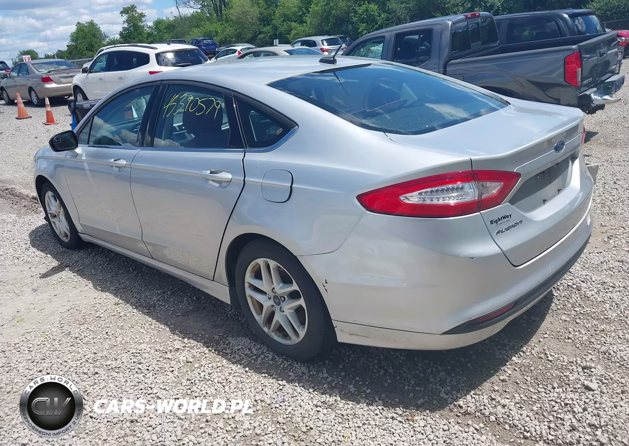2014 Ford Fusion Se VIN:1FA6P0H70E5370890 - 3