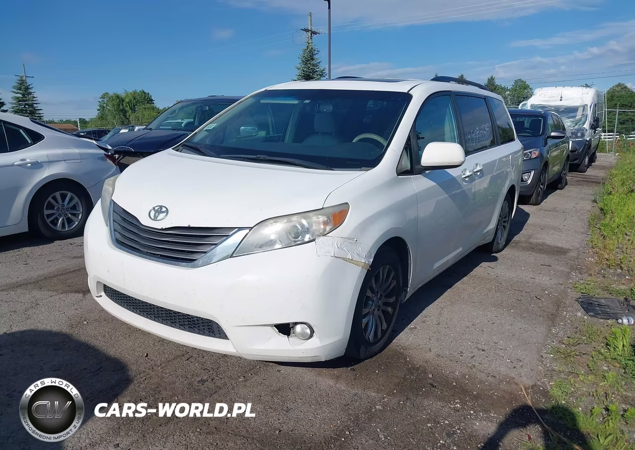2012 Toyota Sienna Xle V6 8 Passenger VIN:5TDYK3DC6CS198524 - 2