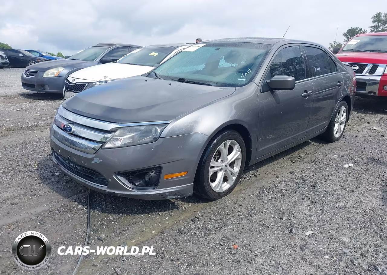 2012 Ford Fusion Se VIN:3FAHP0HA1CR206207 - 2