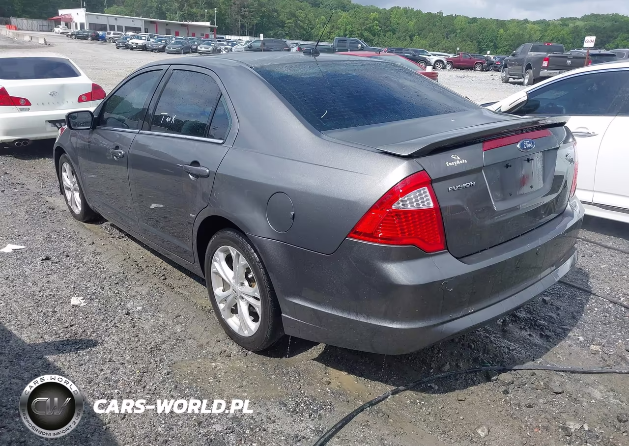 2012 Ford Fusion Se VIN:3FAHP0HA1CR206207 - 3