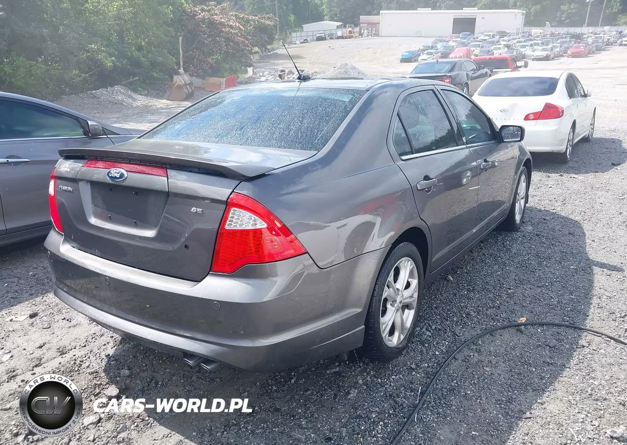 2012 Ford Fusion Se VIN:3FAHP0HA1CR206207 - 4