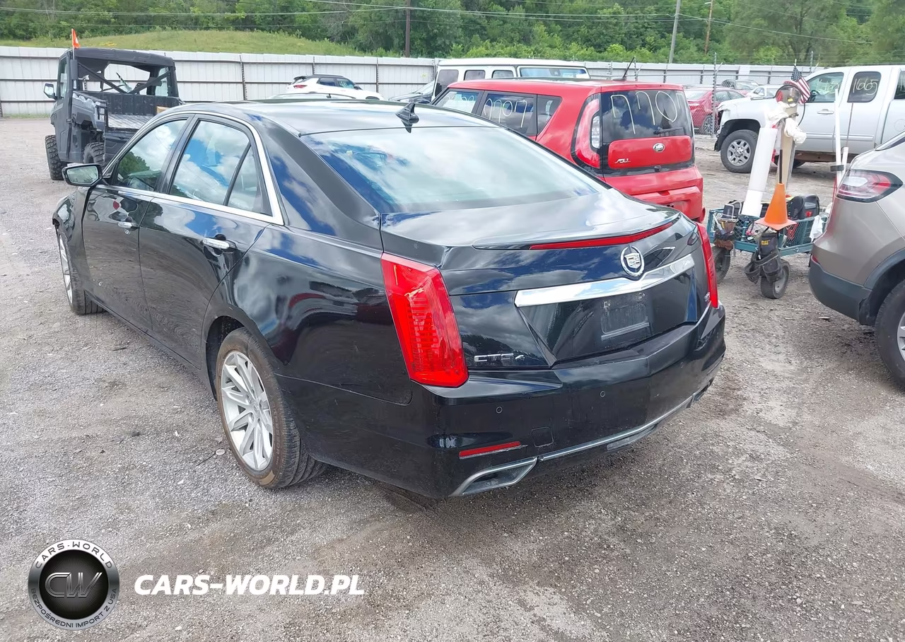 2014 Cadillac Cts Luxury VIN:1G6AX5S38E0180746 - 3