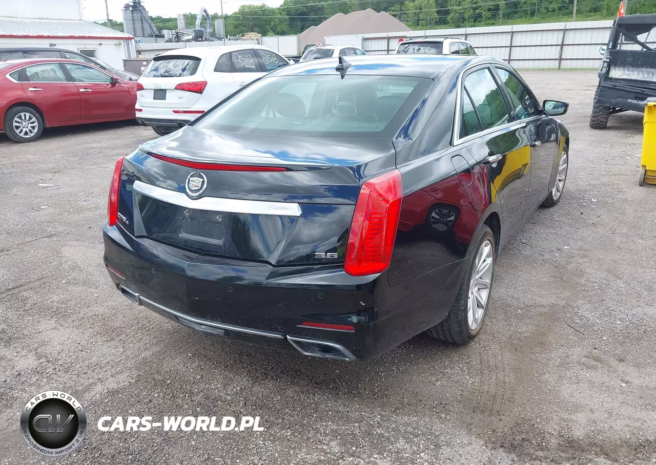 2014 Cadillac Cts Luxury VIN:1G6AX5S38E0180746 - 4