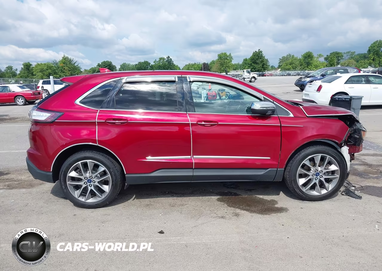 2015 Ford Edge Titanium VIN:2FMPK4K93FBB41580 - 14