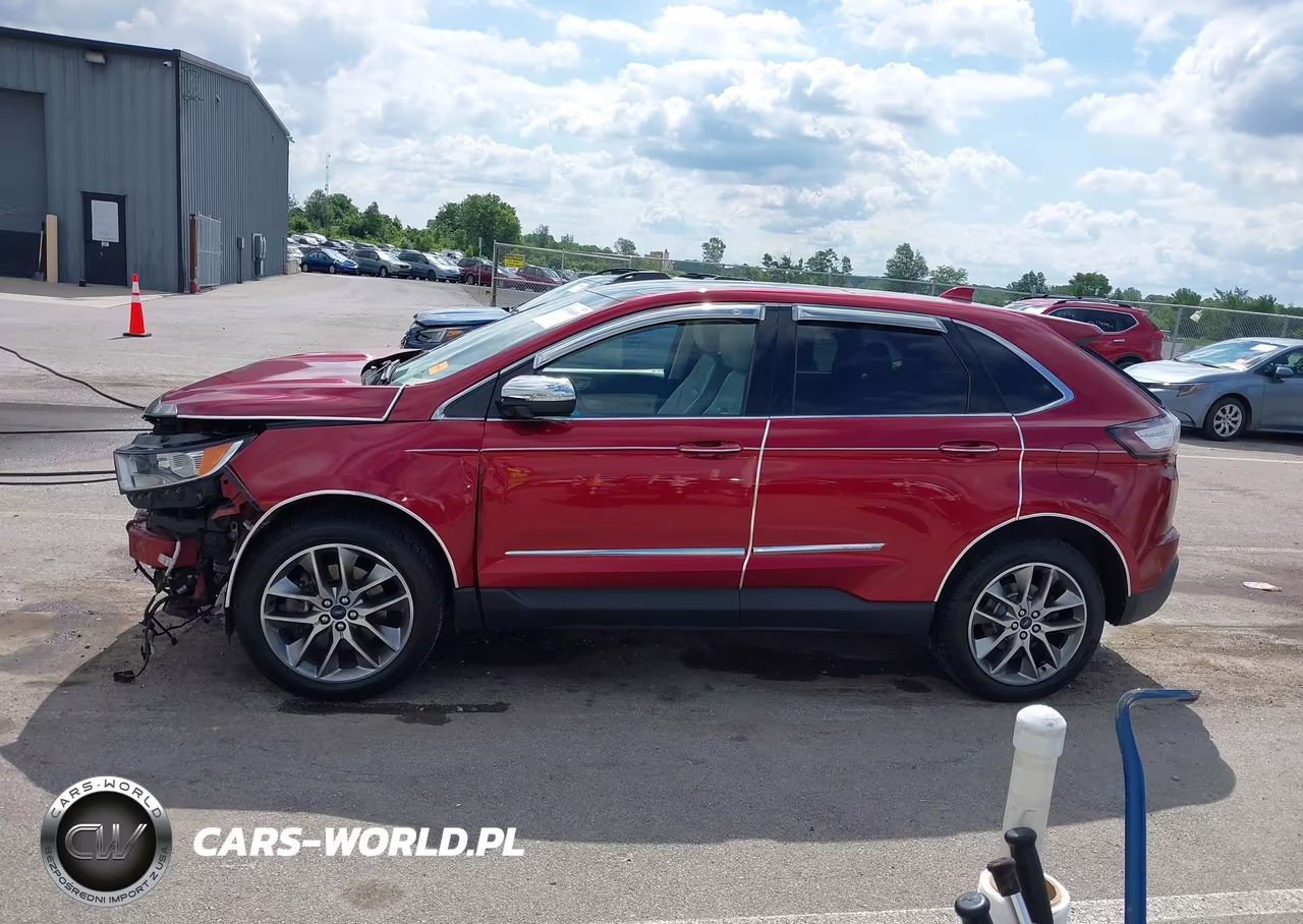 2015 Ford Edge Titanium VIN:2FMPK4K93FBB41580 - 15