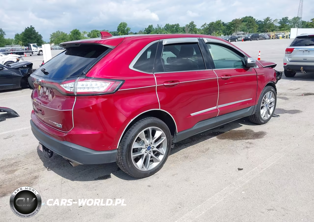 2015 Ford Edge Titanium VIN:2FMPK4K93FBB41580 - 4