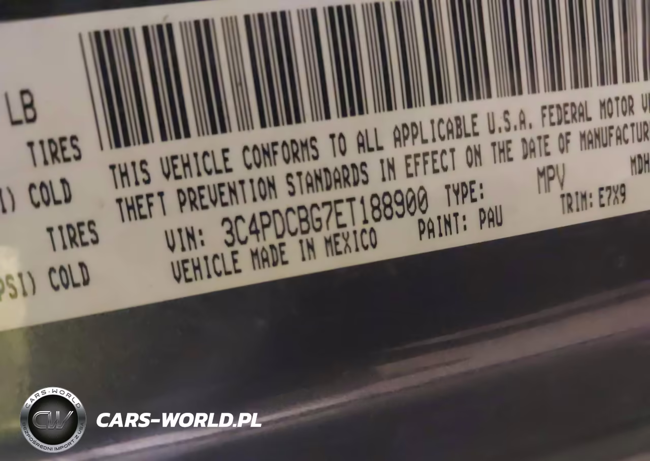 2014 Dodge Journey Sxt VIN:3C4PDCBG7ET188900 - 9