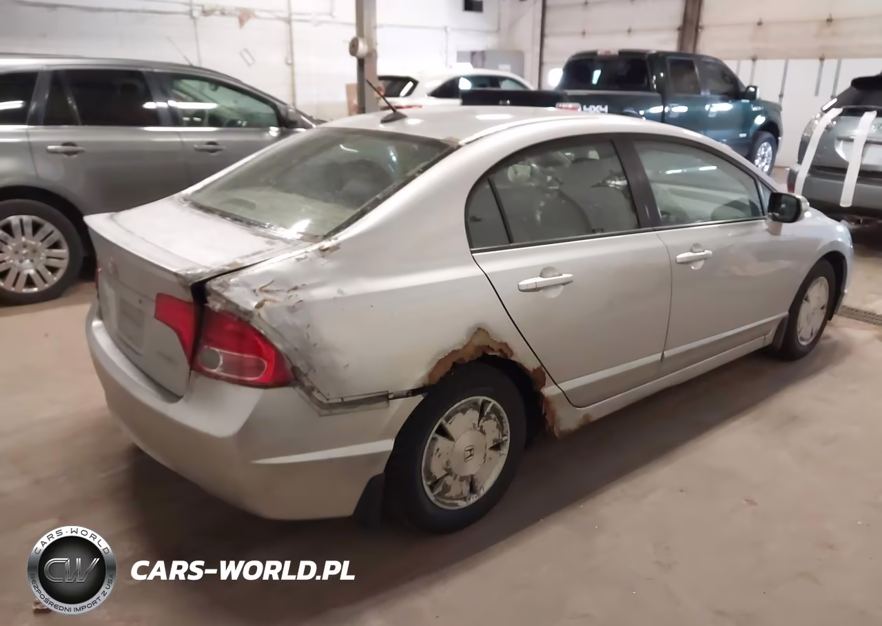 2008 Honda Civic Hybrid VIN:JHMFA36288S002756 - 4