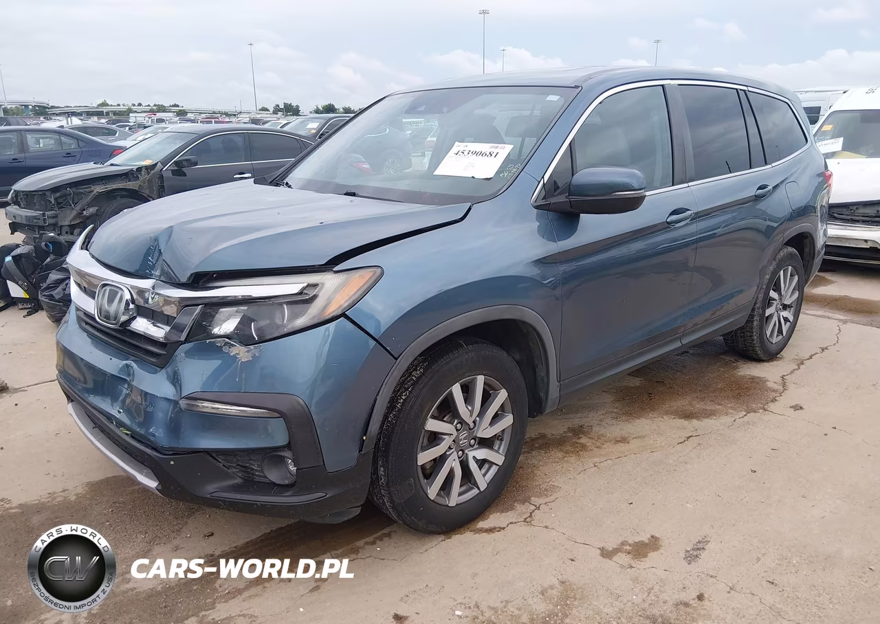 2020 Honda Pilot Exl VIN:5FNYF5H53LB005746 - 2