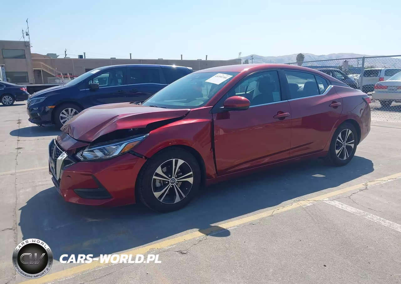 2021 Nissan Sentra Sv Xtronic Cvt VIN:3N1AB8CV3MY252246 - 2