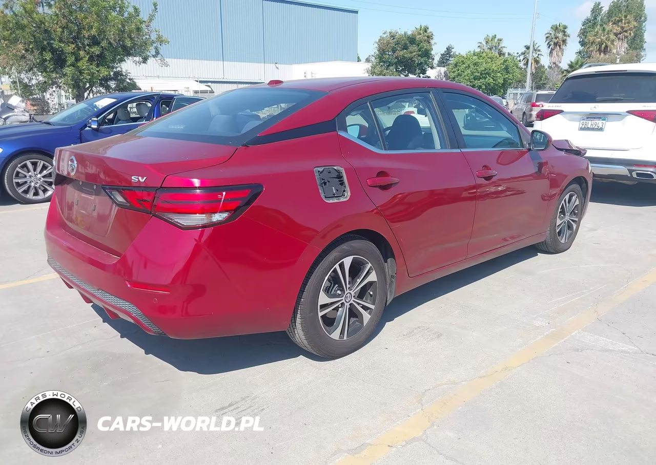 2021 Nissan Sentra Sv Xtronic Cvt VIN:3N1AB8CV3MY252246 - 4