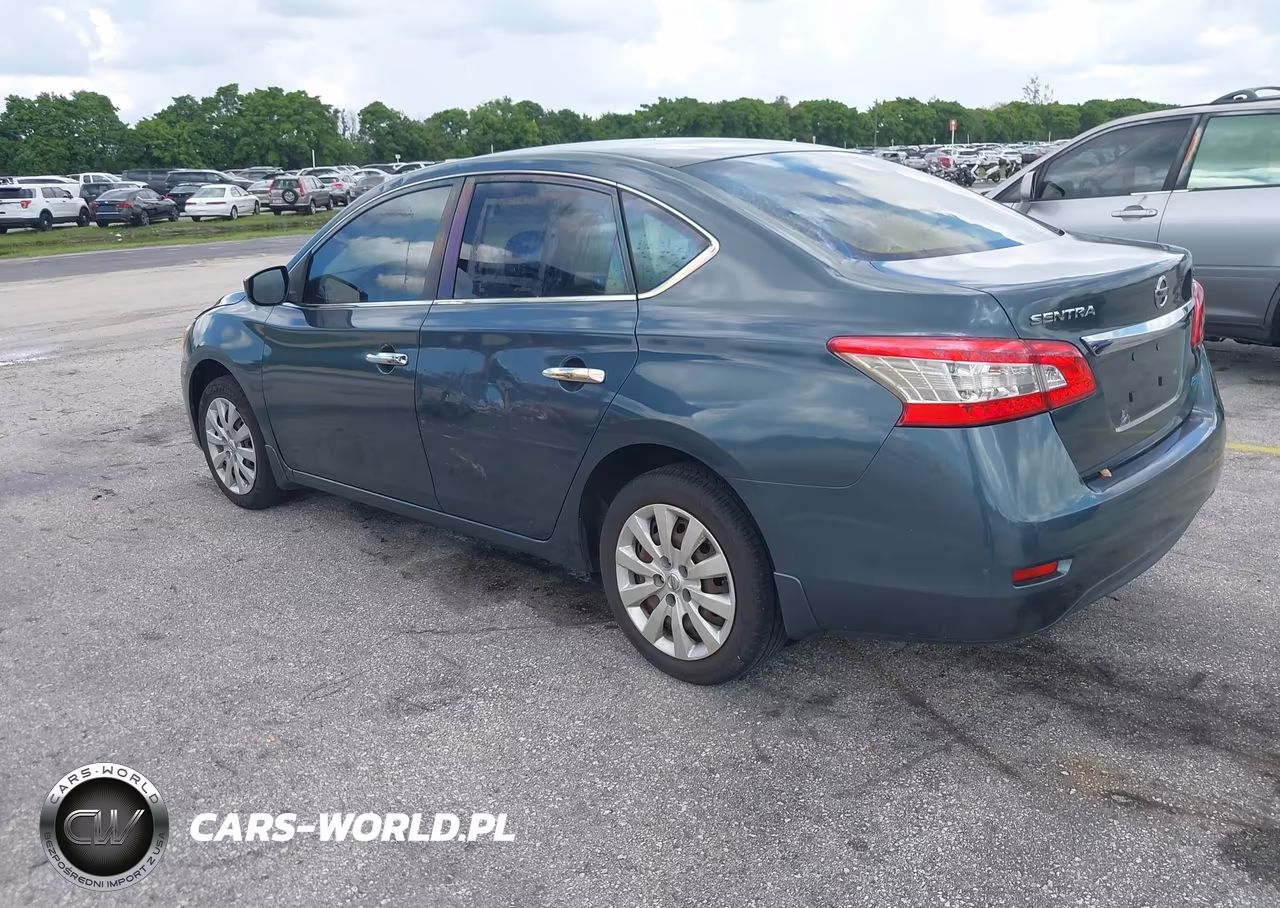2014 Nissan Sentra Sv VIN:3N1AB7AP6EY324265 - 3