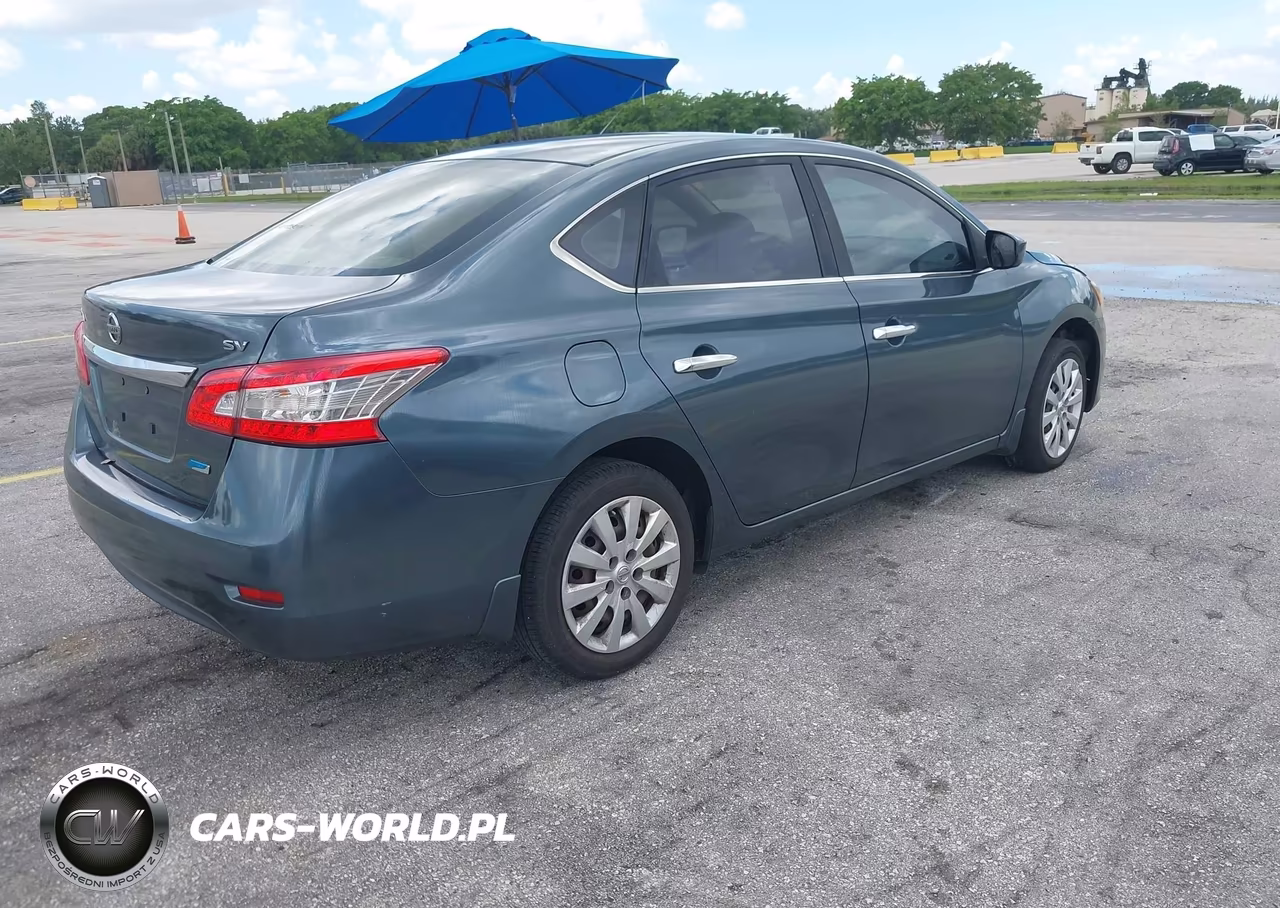 2014 Nissan Sentra Sv VIN:3N1AB7AP6EY324265 - 4