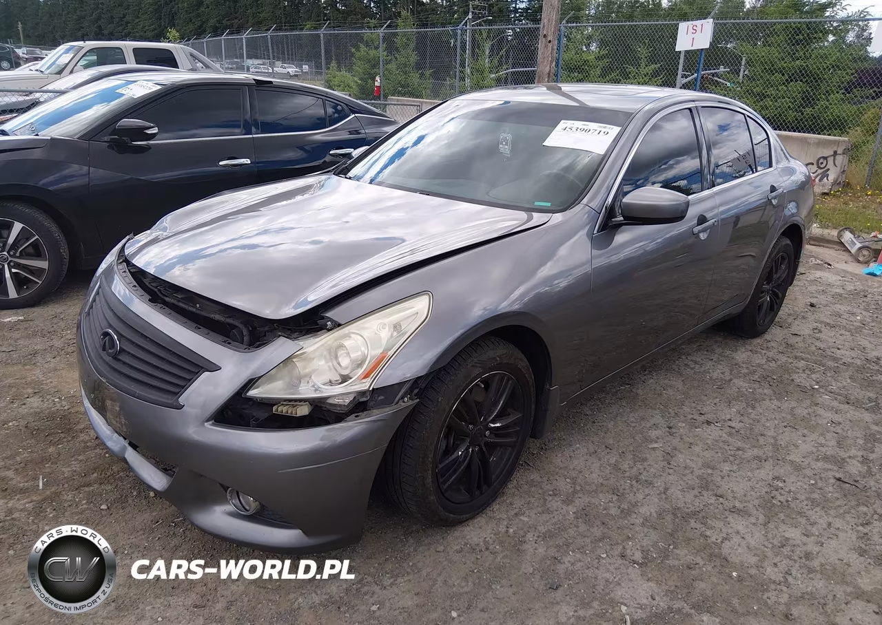 2010 Infiniti G37X VIN:JN1CV6AR1AM461672 - 2