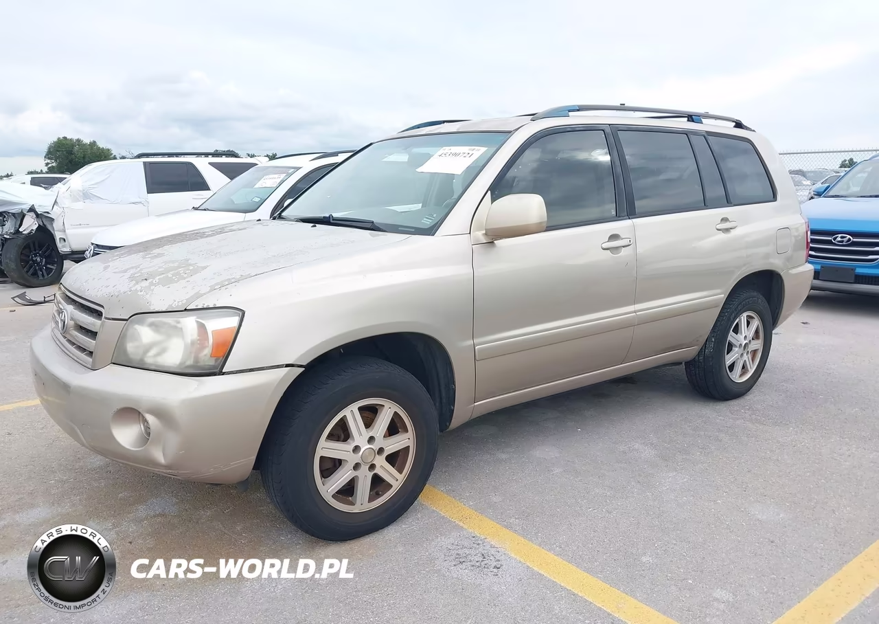 2005 Toyota Highlander V6 VIN:JTEGP21A550081030 - 2