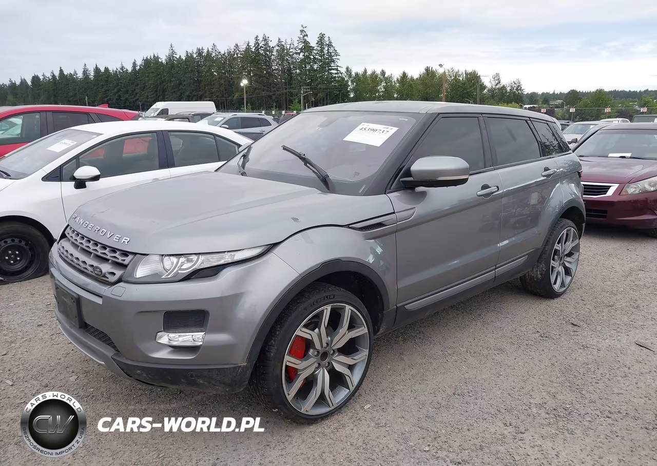 2013 Land Rover Range Rover Evoque Pure VIN:SALVR2BG2DH800834 - 2