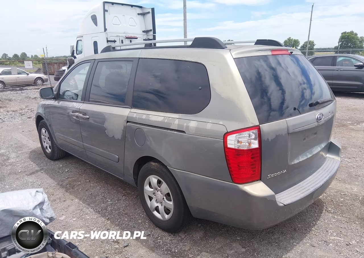 2007 Kia Sedona Lx VIN:KNDMB233676175504 - 3