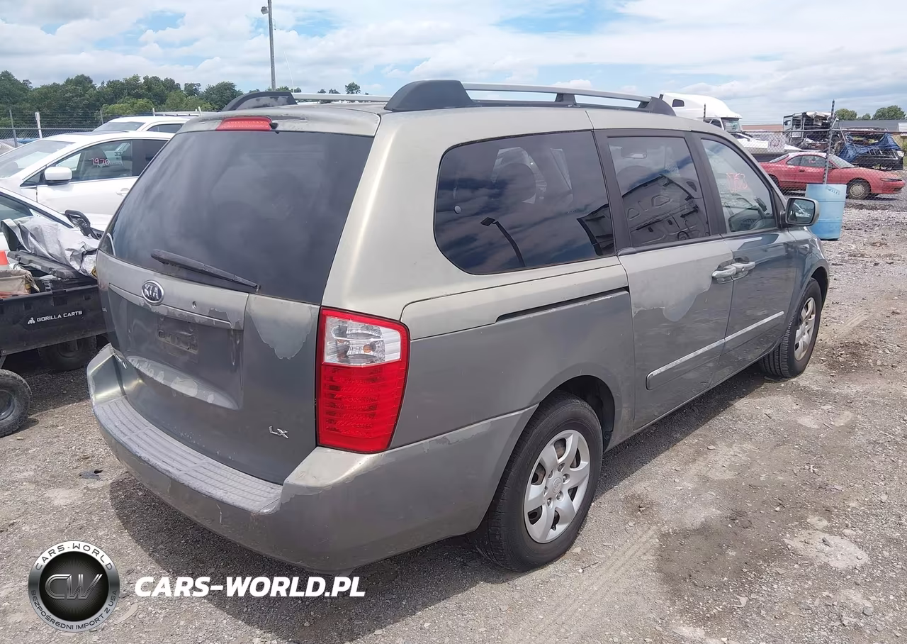 2007 Kia Sedona Lx VIN:KNDMB233676175504 - 4