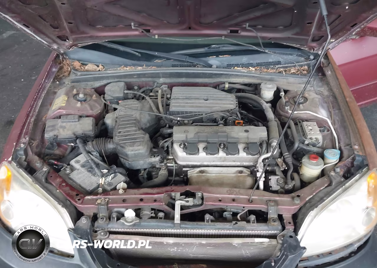 2002 Honda Civic Ex VIN:1HGES26702L040243 - 10