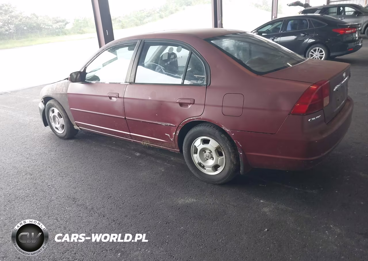 2002 Honda Civic Ex VIN:1HGES26702L040243 - 3