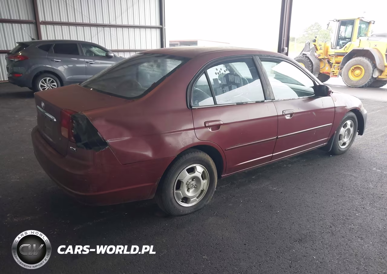 2002 Honda Civic Ex VIN:1HGES26702L040243 - 4