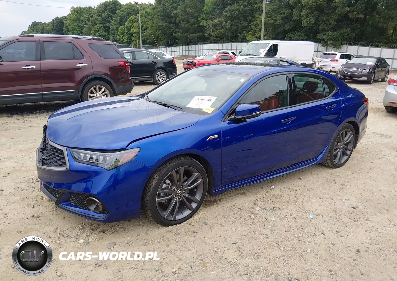 2018 Acura Tlx Tech A-Spec Pkgs VIN:19UUB2F62JA012571 - 2