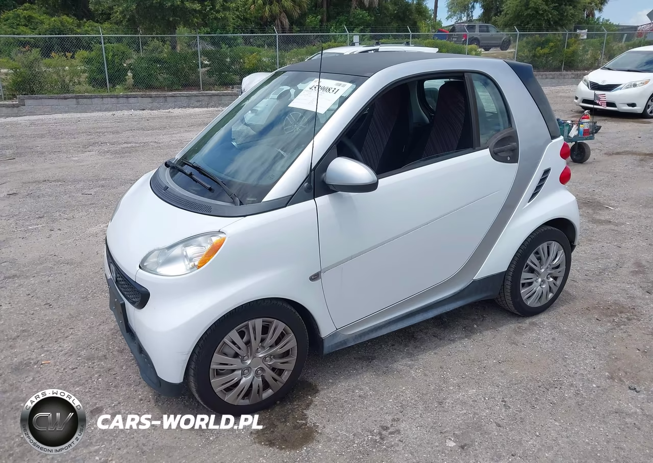 2014 Smart Fortwo Pure VIN:WMEEJ3BA9EK733266 - 2