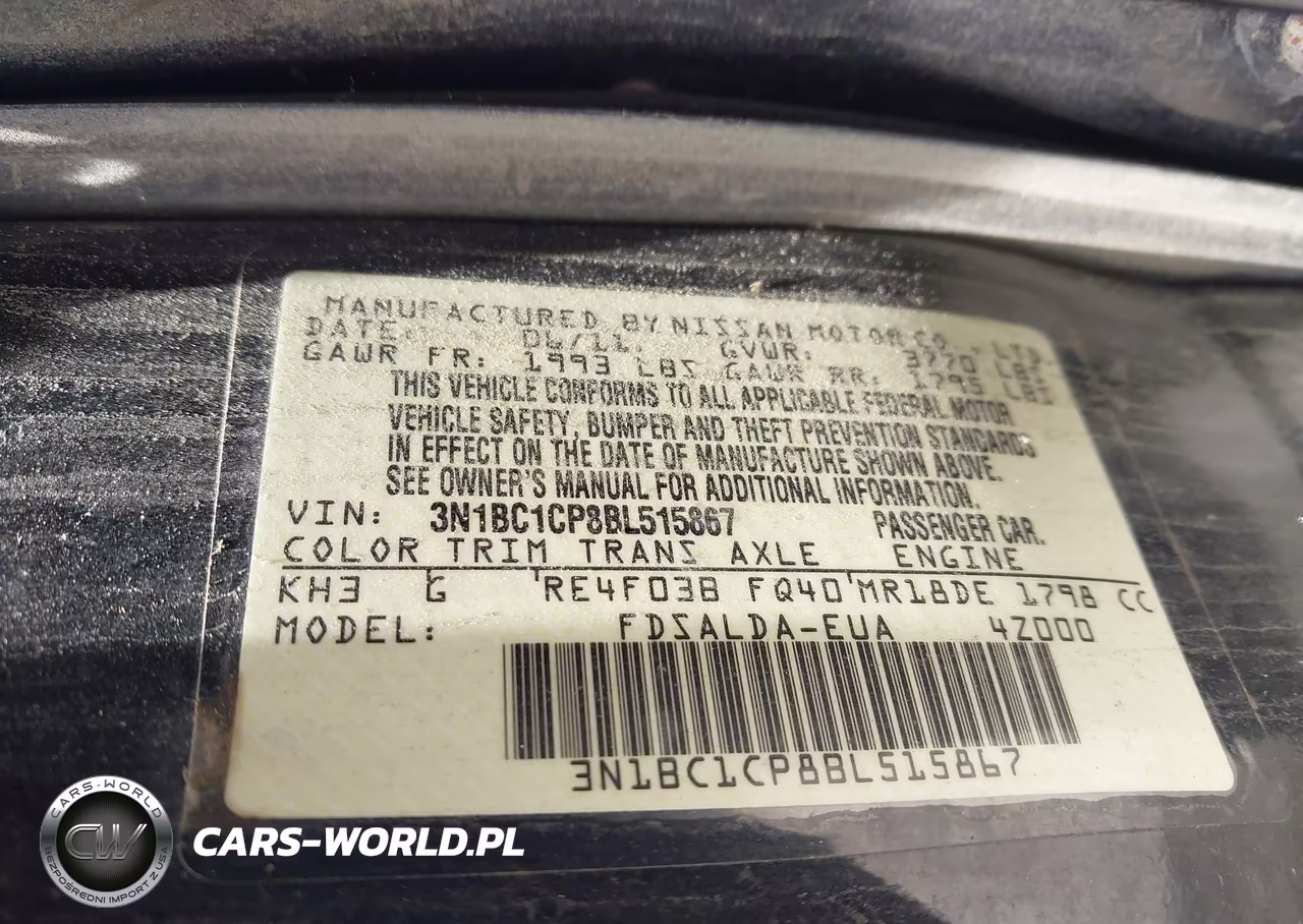 2011 Nissan Versa 1.8S VIN:3N1BC1CP8BL515867 - 9