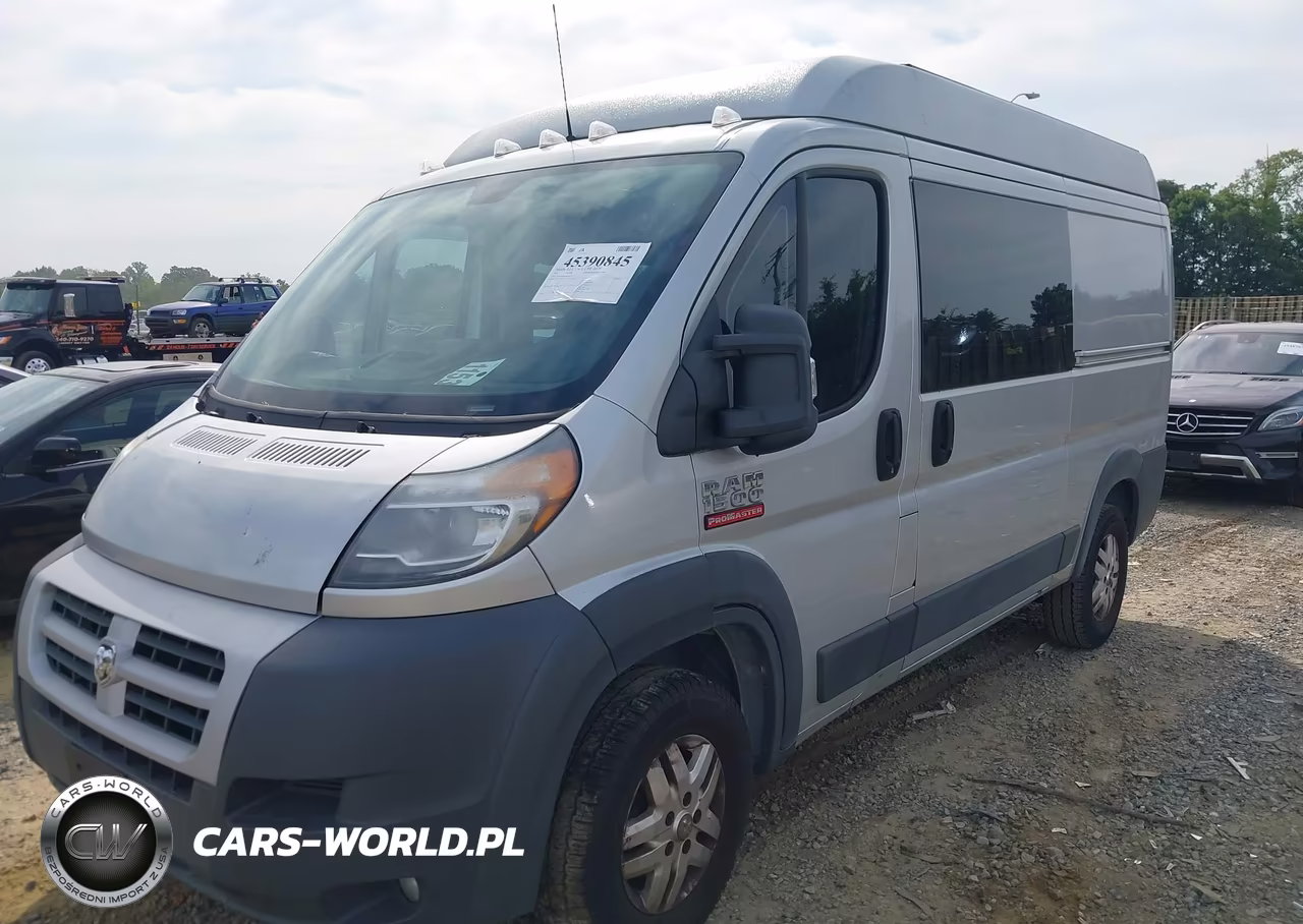 2014 Ram Promaster 1500 Low Roof VIN:3C6TRVAG9EE121529 - 2