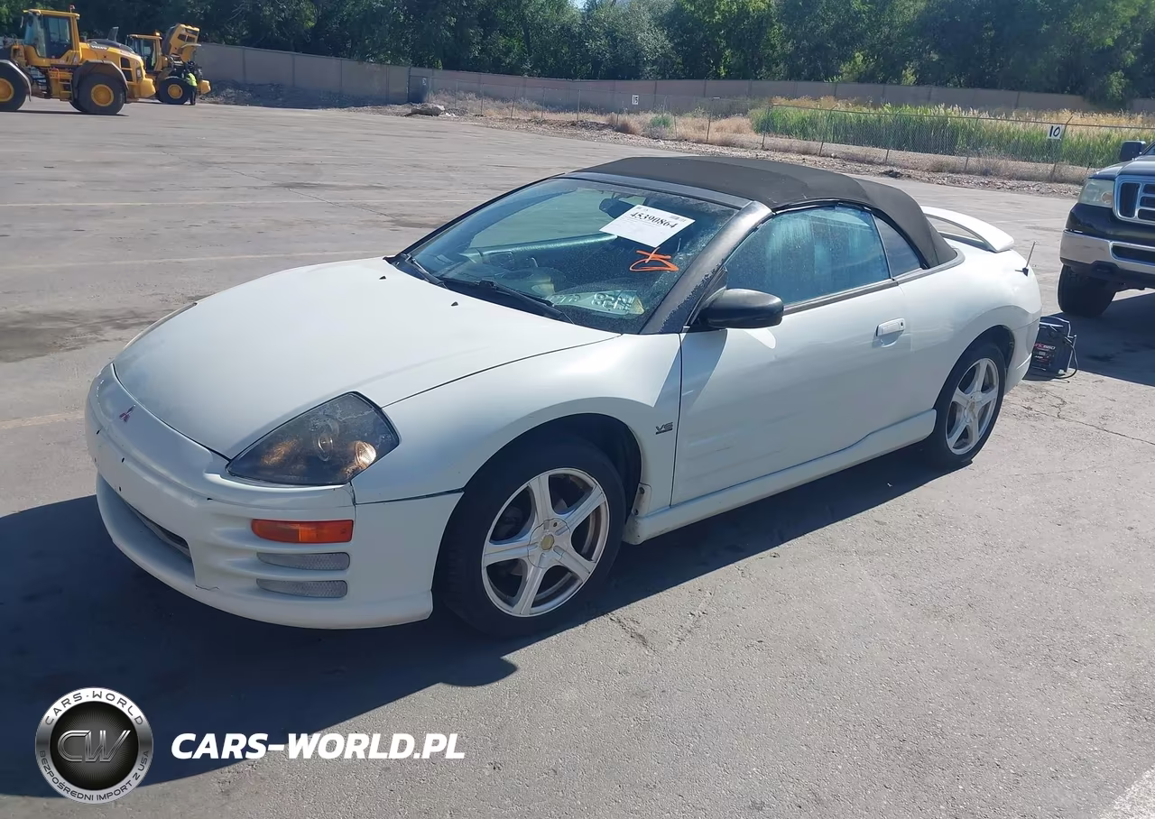 2001 Mitsubishi Eclipse Spyder Gt VIN:4A3AE55H31E004496 - 2