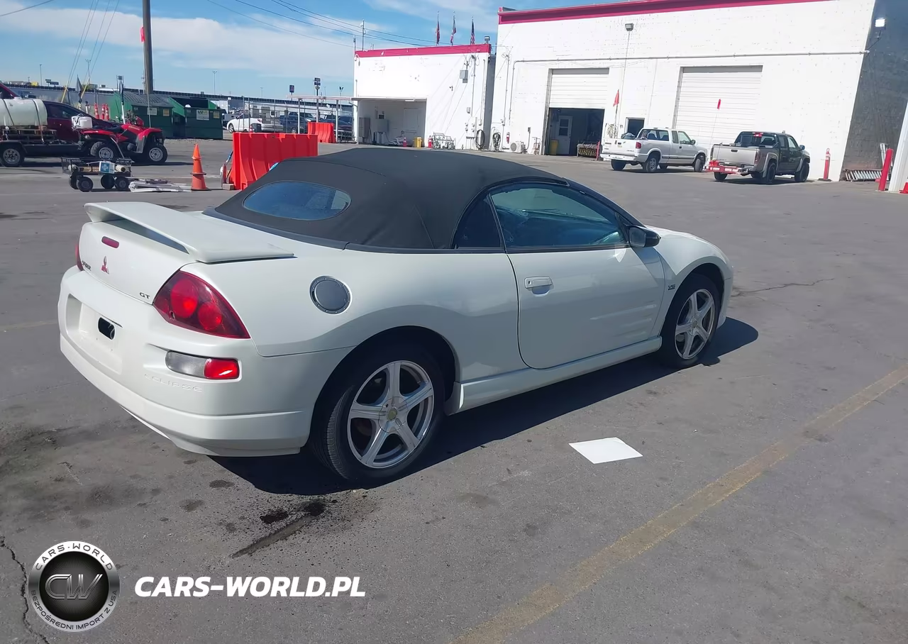 2001 Mitsubishi Eclipse Spyder Gt VIN:4A3AE55H31E004496 - 4