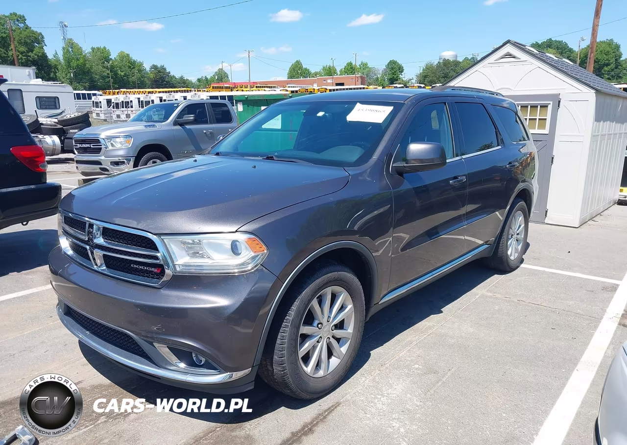 2015 Dodge Durango Sxt VIN:1C4RDHAG8FC869880 - 2