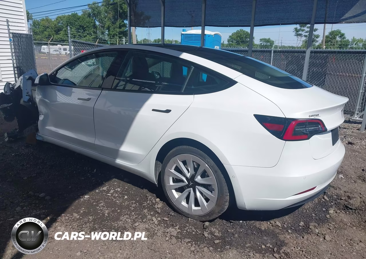 2022 Tesla Model 3 Long Range Dual Motor All-Wheel Drive VIN:5YJ3E1EB7NF118098 - 3