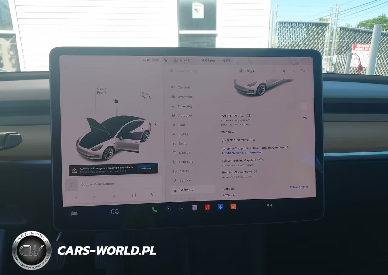 2022 Tesla Model 3 Long Range Dual Motor All-Wheel Drive VIN:5YJ3E1EB7NF118098 - 6