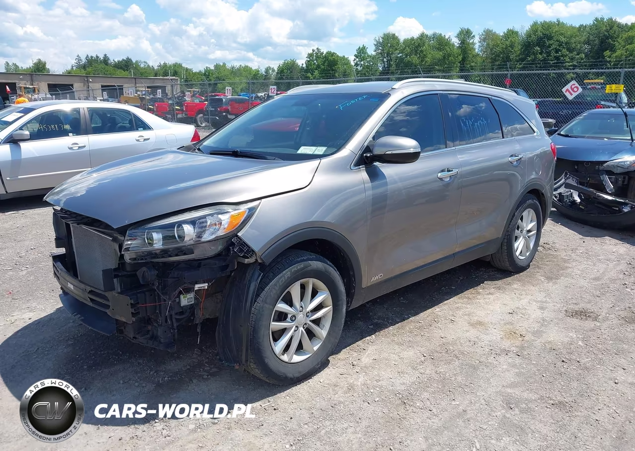 2017 Kia Sorento 2.4L Lx VIN:5XYPGDA37HG203340 - 2