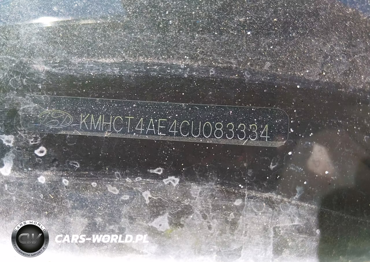 2012 Hyundai Accent Gls VIN:KMHCT4AE4CU083334 - 9