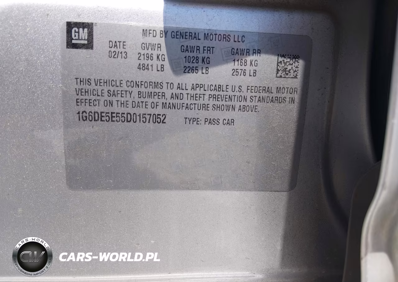 2013 Cadillac Cts Luxury VIN:1G6DE5E55D0157052 - 9