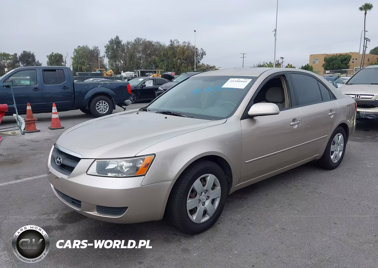 2008 Hyundai Sonata Gls VIN:5NPET46C58H385639 - 2