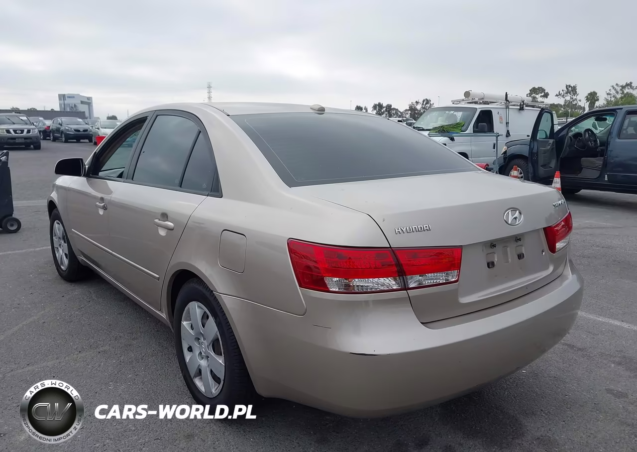 2008 Hyundai Sonata Gls VIN:5NPET46C58H385639 - 3