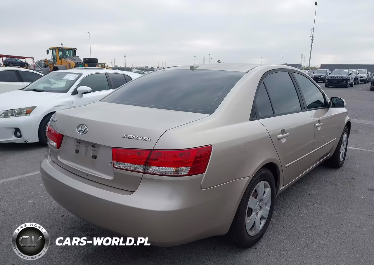 2008 Hyundai Sonata Gls VIN:5NPET46C58H385639 - 4