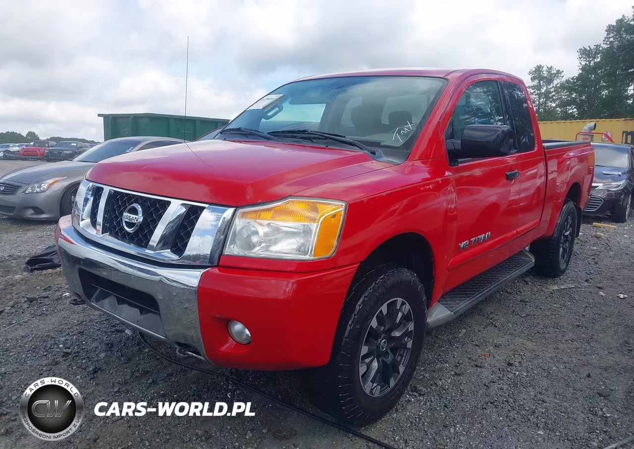 2012 Nissan Titan Sv VIN:1N6BA0CC7CN304037 - 2