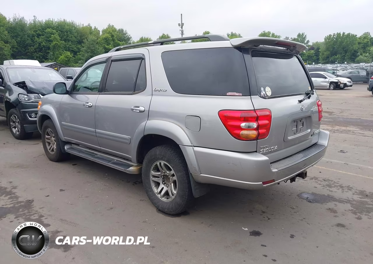 2003 Toyota Sequoia Limited V8 VIN:5TDBT48A73S145669 - 3