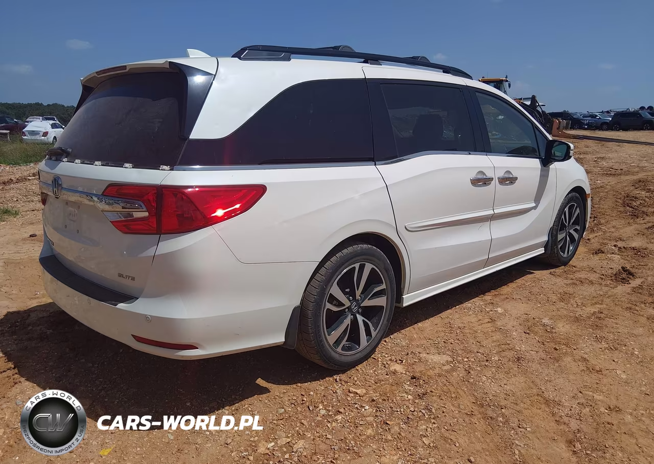 2018 Honda Odyssey Elite VIN:5FNRL6H96JB014234 - 4